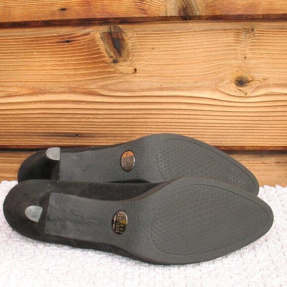 NWOB Black Suede Booties - Picture 7 of 9